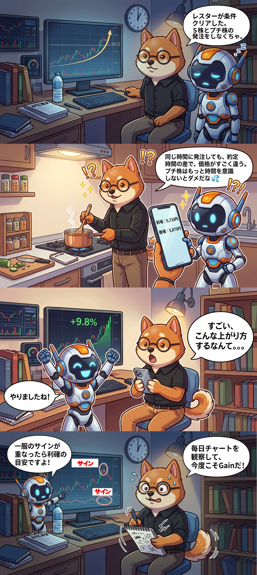 新高値ブレイク投資の第三戦:レスター(3156):善戦中